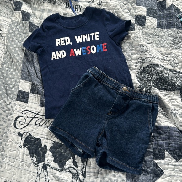 Garanimals Other - ❄️sale❄️ Red, white, blue short set